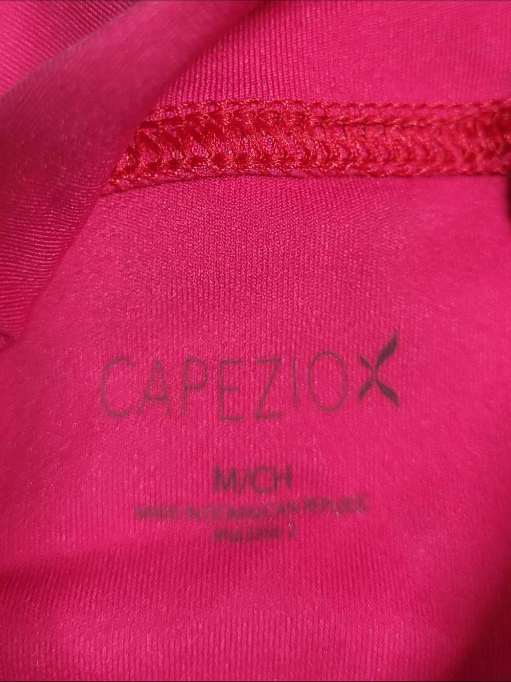 Capezio Bright Pink Dance Bike Shorts - Picture 2 of 3